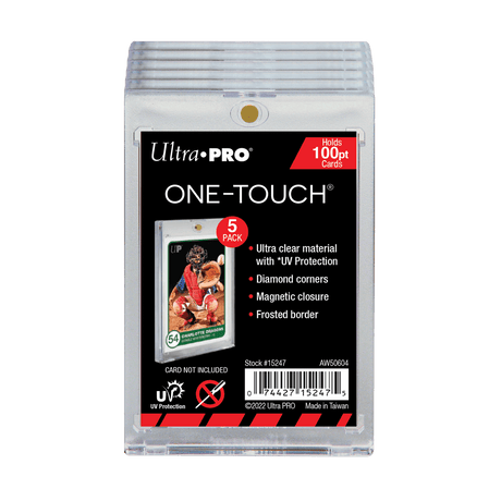 100PT UV ONE - TOUCH Magnetic Holders (5ct) - E - 15247 - Ultra PRO - Ultra PRO International