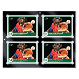 130PT 4 - Card Black Border UV ONE - TOUCH Magnetic Holder - E - 15402 - Ultra PRO - Ultra PRO International