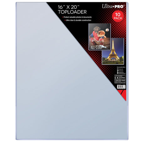 16" x 20" Toploaders (10ct) - E - 81187 - Ultra PRO - Ultra PRO International