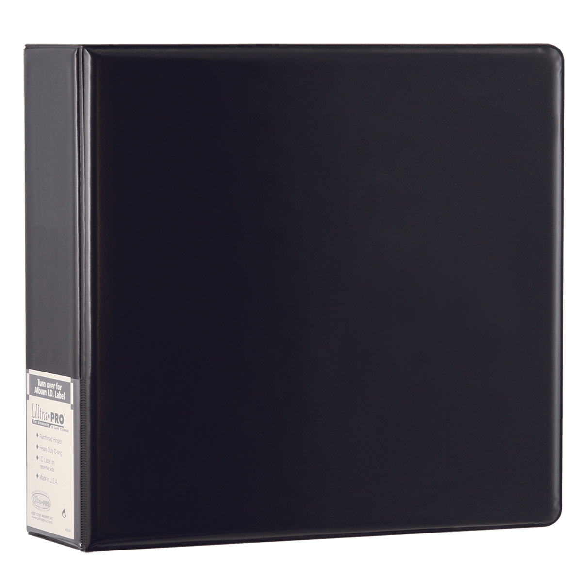 3" Black Plain Album - E - 81822 - Ultra PRO - Ultra PRO International