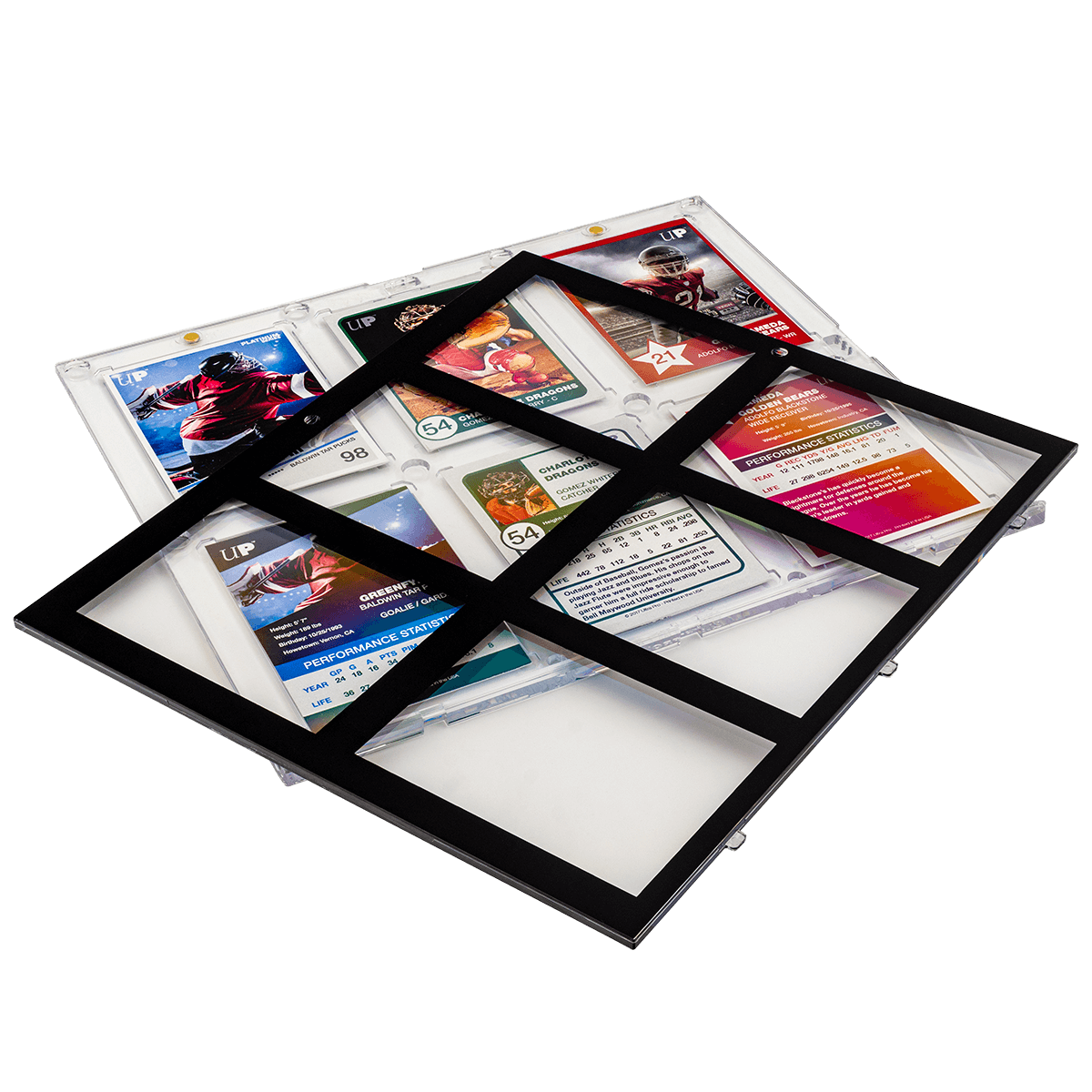 35PT 6 - Card Black Border UV ONE - TOUCH Magnetic Holder - E - 15403 - Ultra PRO - Ultra PRO International