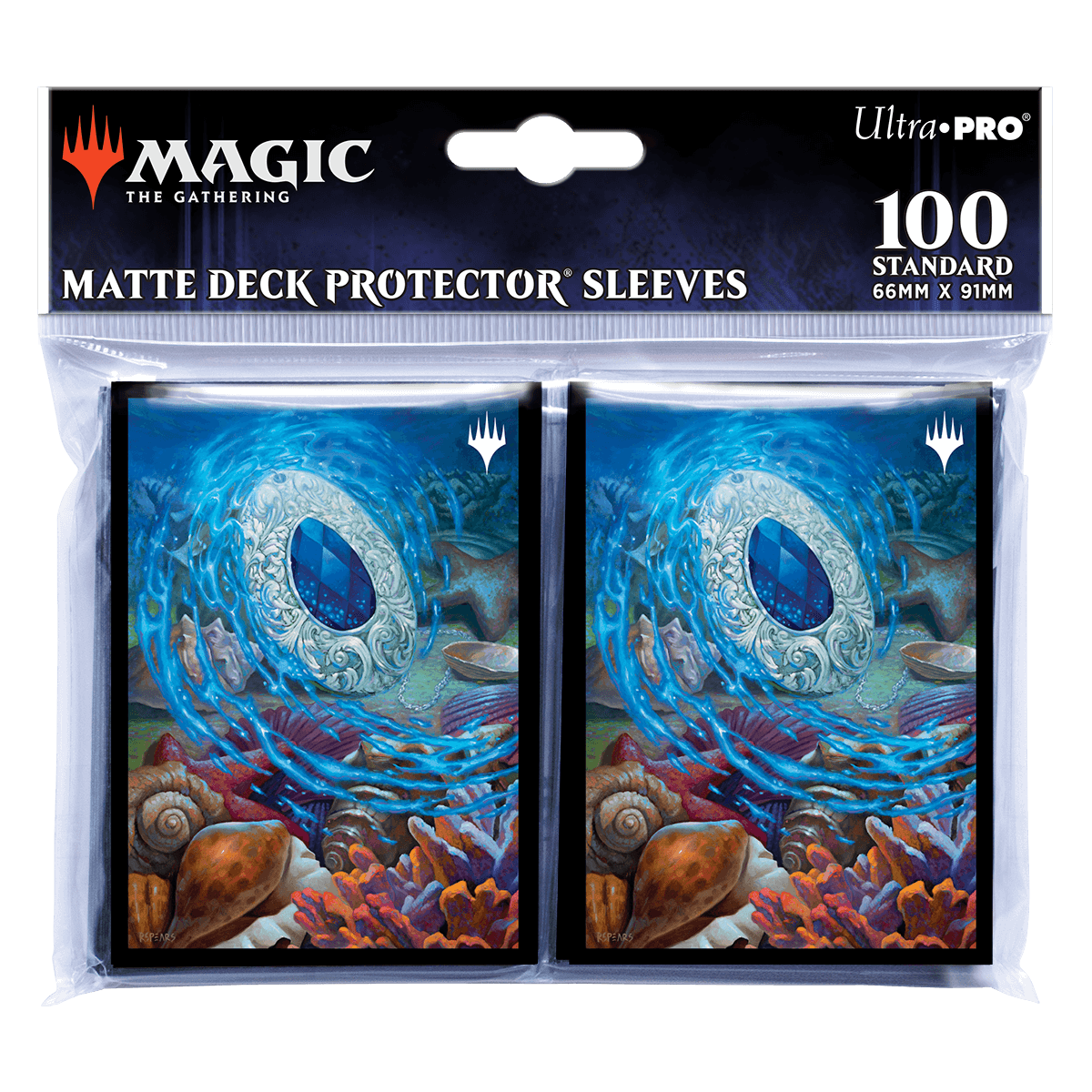 Modern Horizons 3 Sapphire Medallion Deck Protector Sleeves (100ct) for Magic: The Gathering