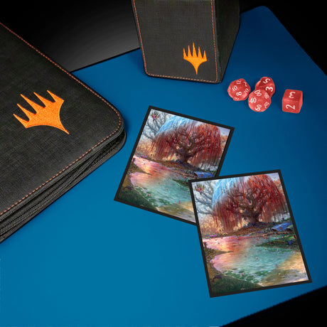 Bloomburrow Season Lands: Three Tree City (Summer) Deck Protector Sleeves (100ct) for Magic: The Gathering