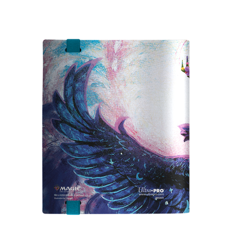 Bloomburrow Maha, Its Feathers Night vs Dragonhawk Fate’s Tempest 4-Pocket PRO-Binder for Magic: The Gathering Back