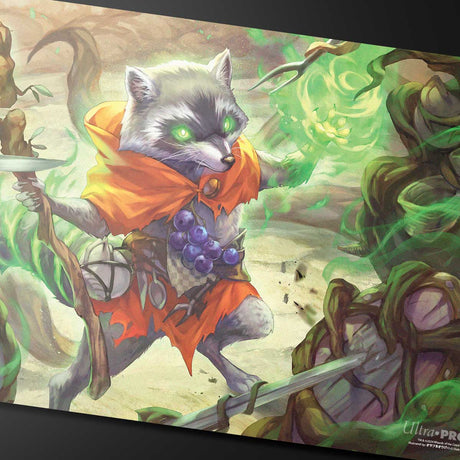 Bloomburrow Bello, Bard of the Brambles Standard Gaming Playmat for Magic: The Gathering Close Up