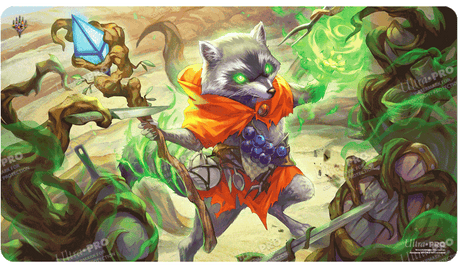 Bloomburrow Bello, Bard of the Brambles Standard Gaming Playmat for Magic: The Gathering Front