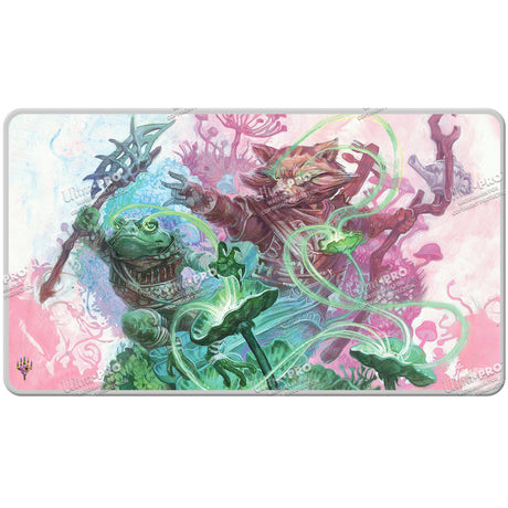 Bloomburrow Sylvan Tutor Stitched Edge Standard Gaming Playmat for Magic: The Gathering | Ultra PRO International