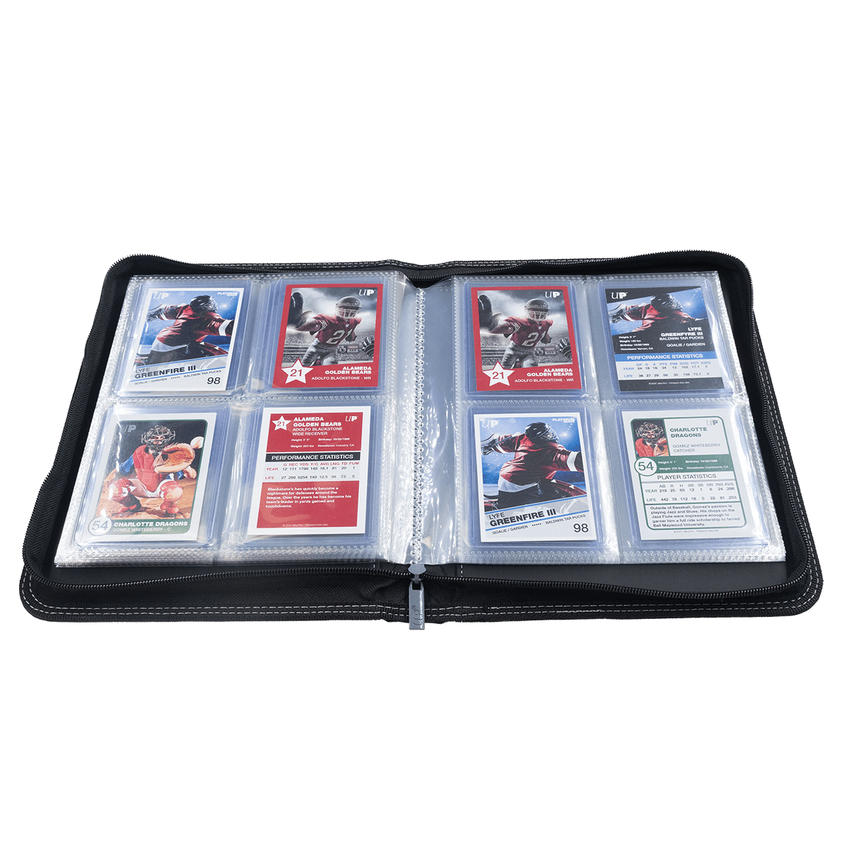 4 - Pocket Toploader Zippered Premium PRO - Binder - E - 16219 - Ultra PRO - Ultra PRO International