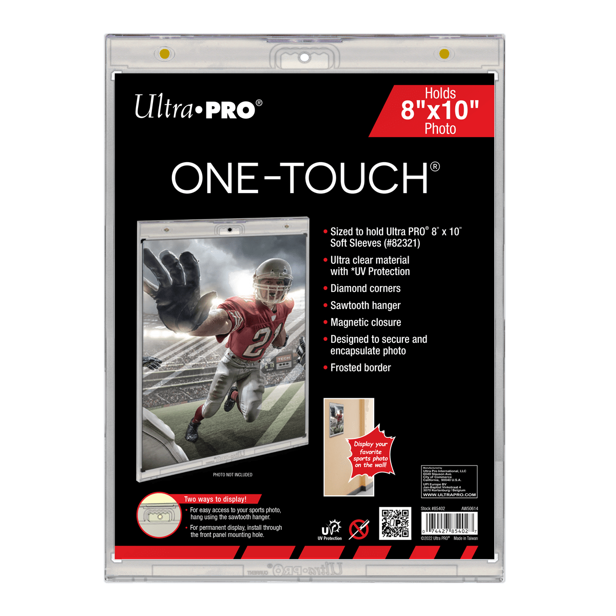 8" x 10" UV ONE - TOUCH Magnetic Holder - E - 85402 - Ultra PRO - Ultra PRO International