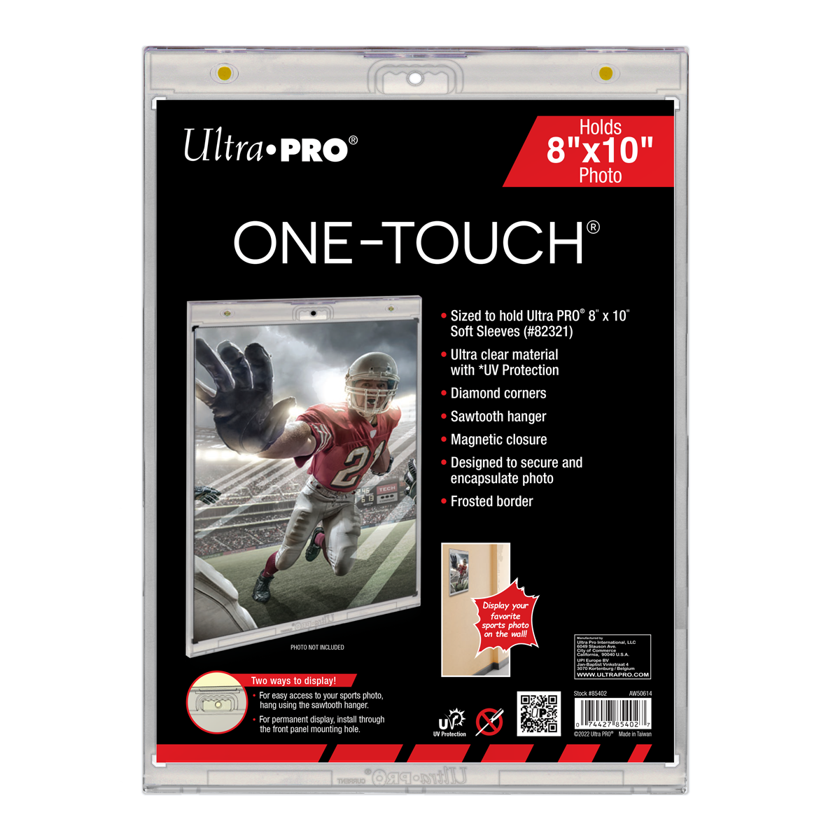 8" x 10" UV ONE-TOUCH Magnetic Holder | Ultra PRO International