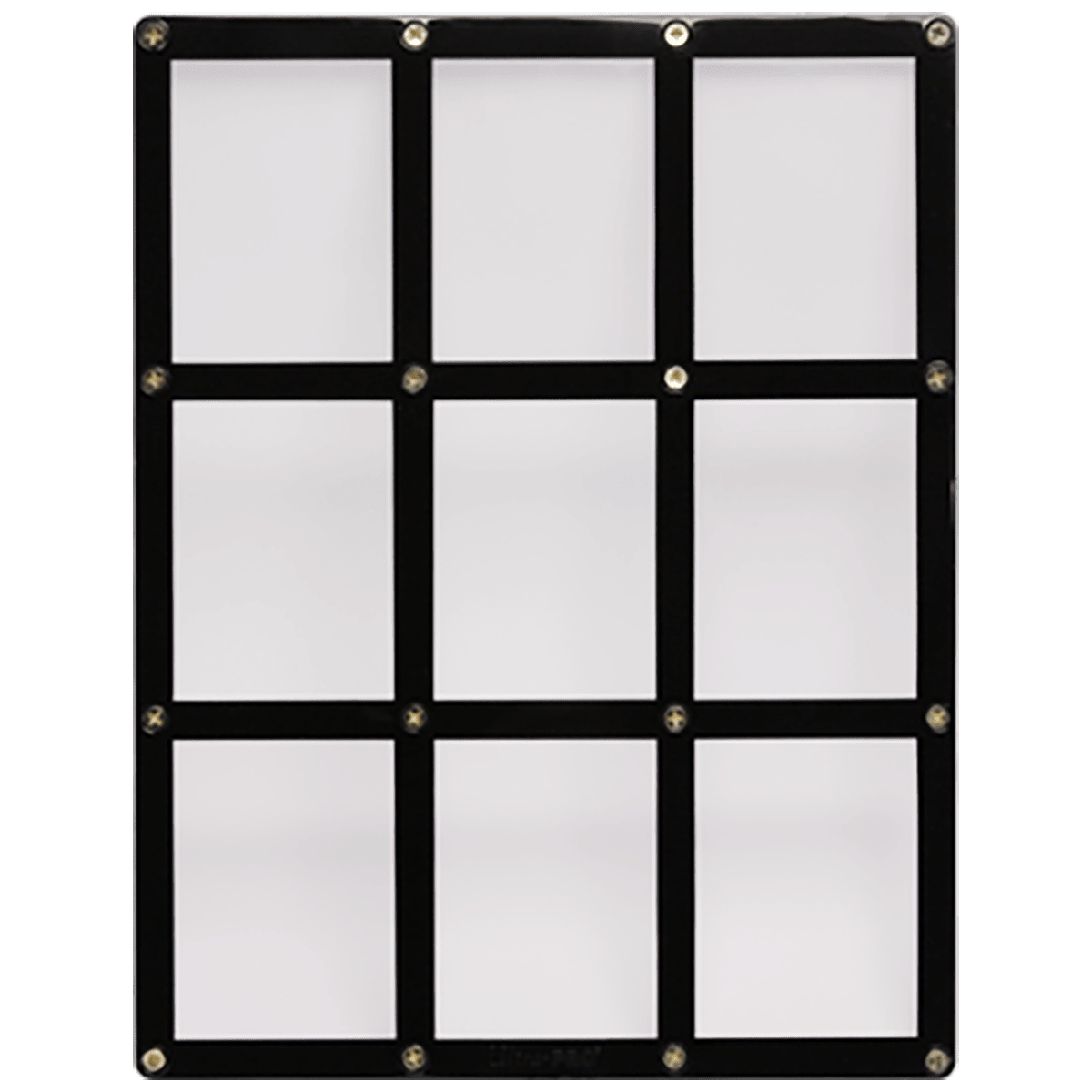 9 - Card Black Frame Screwdown Holder - E - 81204 - Ultra PRO - Ultra PRO International