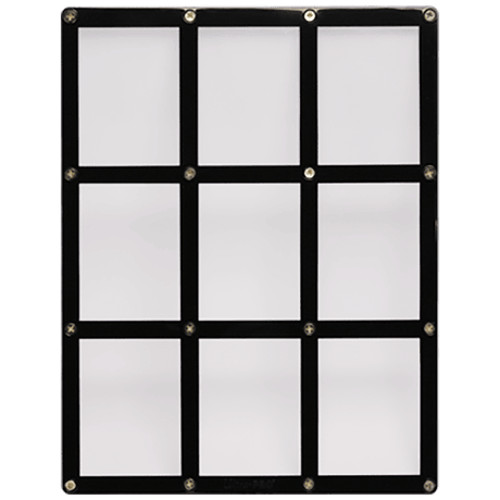 9 - Card Black Frame Screwdown Holder - E - 81204 - Ultra PRO - Ultra PRO International