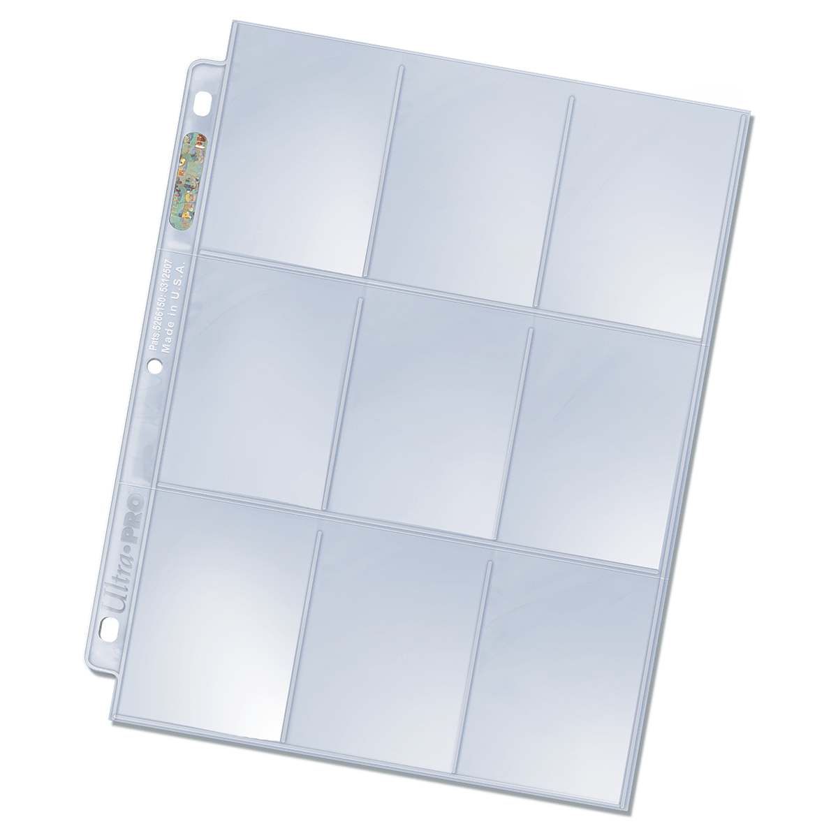 9 - Pocket Retail Page for Standard Size Cards (10ct) - E - 83000 - Ultra PRO - Ultra PRO International