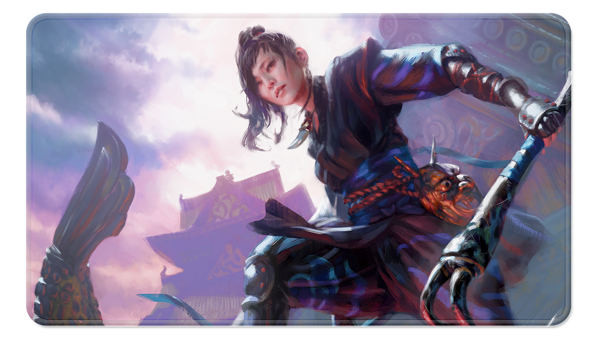 Commander Series #2: Allied - Yuriko Stitched Standard Gaming Playmat for Magic: The Gathering | Ultra PRO International