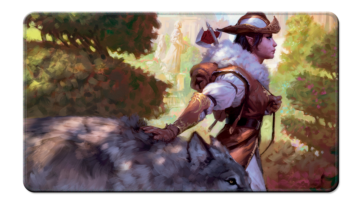 Commander Series #2: Allied - Selvala, Heart of the Wilds (Fan Voted) Stitched Standard Gaming Playmat for Magic: The Gathering