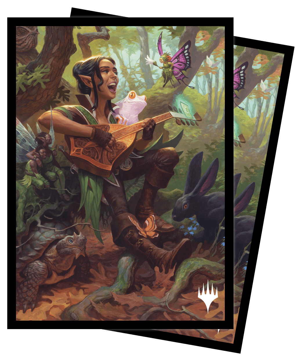 Adventures in the Forgotten Realms Ellywick Tumblestrum Standard Deck Protector Sleeves (100ct) for Magic: The Gathering - E - 18763 - Ultra PRO - Ultra PRO International