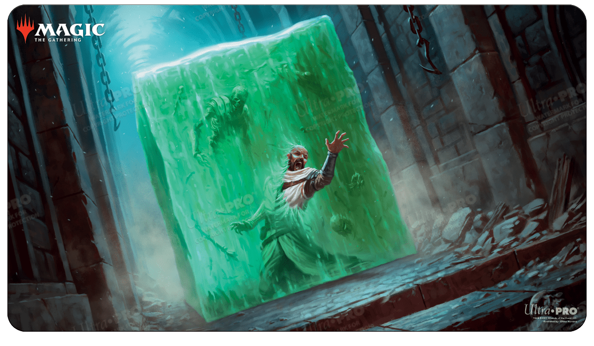 Adventures in the Forgotten Realms Gelatinous Cube Standard Gaming Playmat for Magic: The Gathering - E - 18748 - Ultra PRO - Ultra PRO International