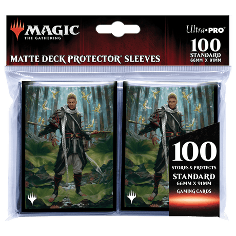 Adventures in the Forgotten Realms Grand Master of Flowers Standard Deck Protector Sleeves (100ct) for Magic: The Gathering - E - 18759 - Ultra PRO - Ultra PRO International