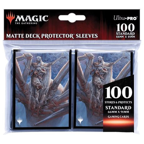 Adventures in the Forgotten Realms Lolth, Spider Queen Standard Deck Protector Sleeves (100ct) for Magic: The Gathering - E - 18761 - Ultra PRO - Ultra PRO International