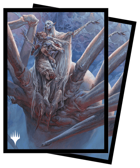 Adventures in the Forgotten Realms Lolth, Spider Queen Standard Deck Protector Sleeves (100ct) for Magic: The Gathering - E - 18761 - Ultra PRO - Ultra PRO International