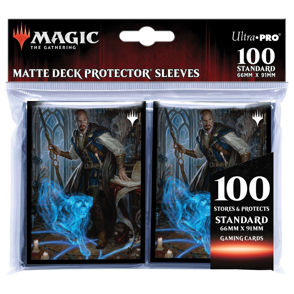 Adventures in the Forgotten Realms Mordenkainen Standard Deck Protector Sleeves (100ct) for Magic: The Gathering - E - 18760 - Ultra PRO - Ultra PRO International