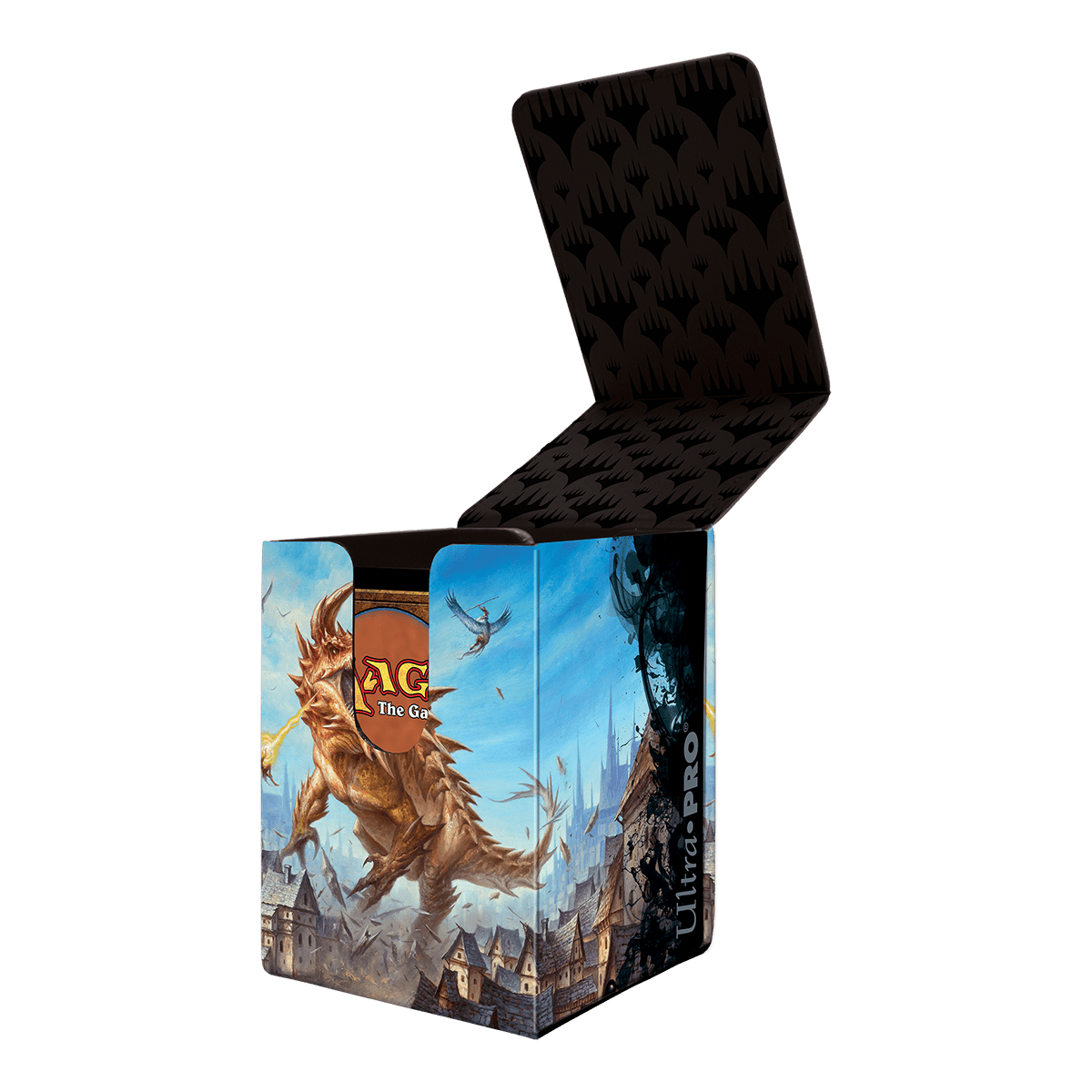 Adventures in the Forgotten Realms The Tarrasque Alcove Flip Deck Box for Magic: The Gathering - E - 18753 - Ultra PRO - Ultra PRO International