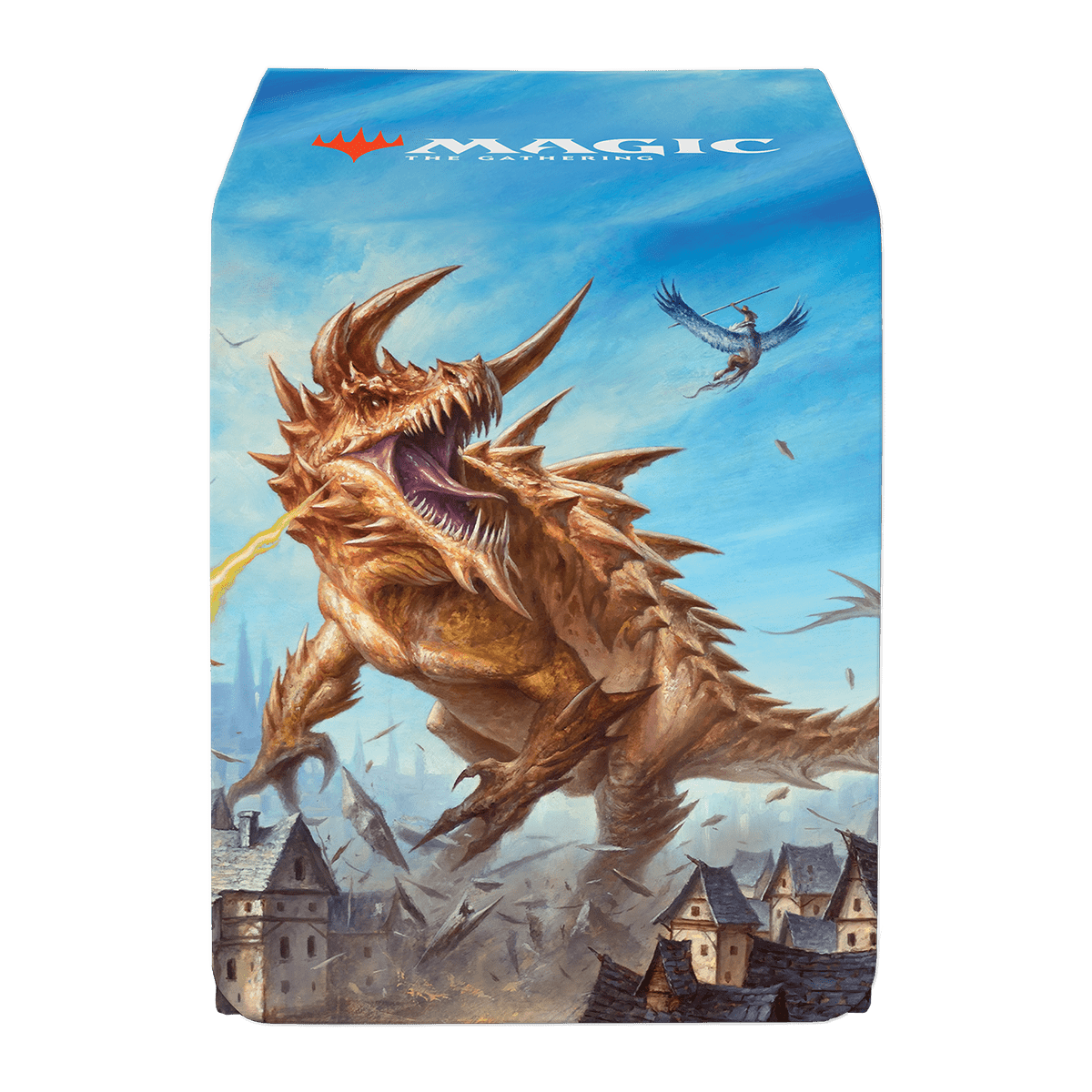 Adventures in the Forgotten Realms The Tarrasque Alcove Flip Deck Box for Magic: The Gathering - E - 18753 - Ultra PRO - Ultra PRO International