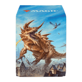 Adventures in the Forgotten Realms The Tarrasque Alcove Flip Deck Box for Magic: The Gathering - E - 18753 - Ultra PRO - Ultra PRO International