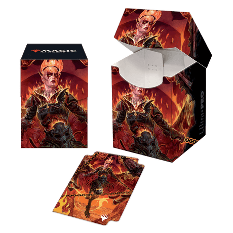 Adventures in the Forgotten Realms Zariel, Archduke of Avernus 100+ Deck Box for Magic: The Gathering - E - 18757 - Ultra PRO - Ultra PRO International