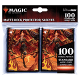 Adventures in the Forgotten Realms Zariel, Archduke of Avernus Standard Deck Protector Sleeves (100ct) for Magic: The Gathering - E - 18762 - Ultra PRO - Ultra PRO International