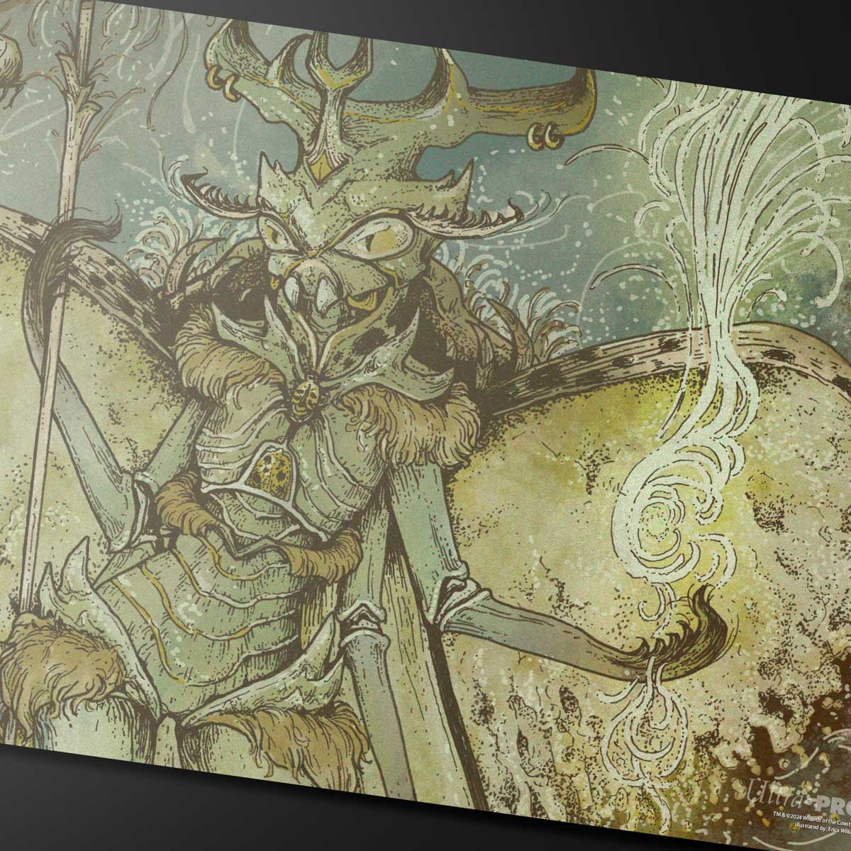 Aetherdrift Aatchik, Emerald Radian Playmat for Magic: The Gathering - E - 38693 - Ultra PRO International - Ultra PRO International