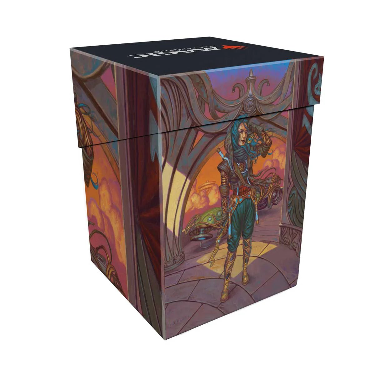 Aetherdrift Sita Varma, Masked Racer 100+ Deck Box for Magic: The Gathering - E - 38669 - Ultra PRO International - Ultra PRO International