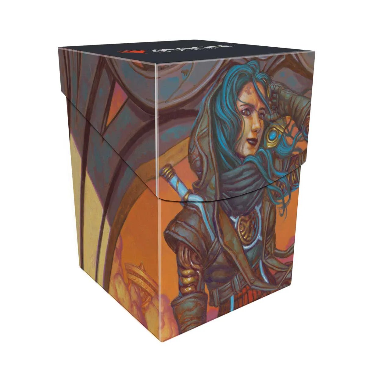 Aetherdrift Sita Varma, Masked Racer 100+ Deck Box for Magic: The Gathering - E - 38669 - Ultra PRO International - Ultra PRO International