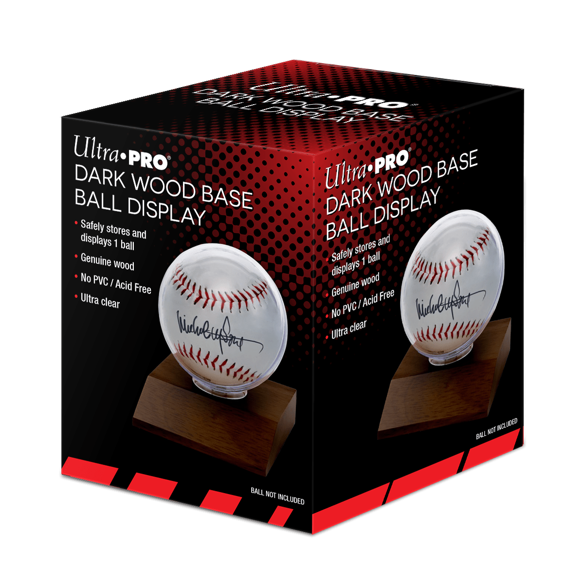 Baseball Wood Base Display Holder - E - 81675 - Ultra PRO - Ultra PRO International