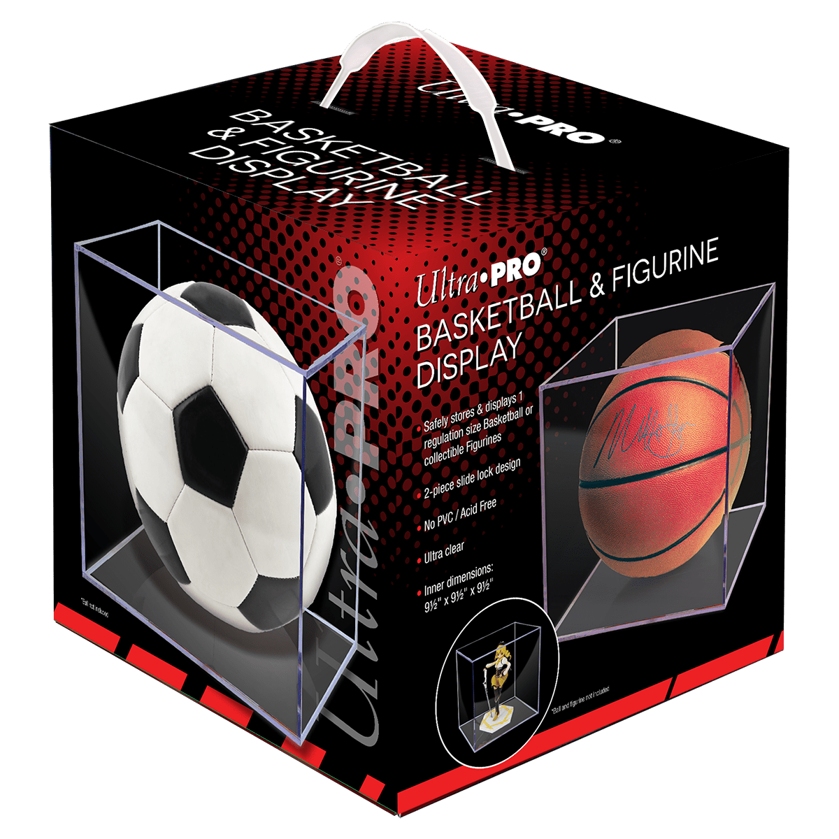 Basketball Clear Square Display Case - E - 81210 - Ultra PRO - Ultra PRO International