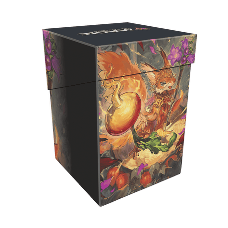 Bloomburrow Hazel of the Rootbloom (Commander - Animated Army Red/Green) 100+ Deck BoxÂ® for Magic: The Gathering - E - 38522 - Ultra PRO International - Ultra PRO International