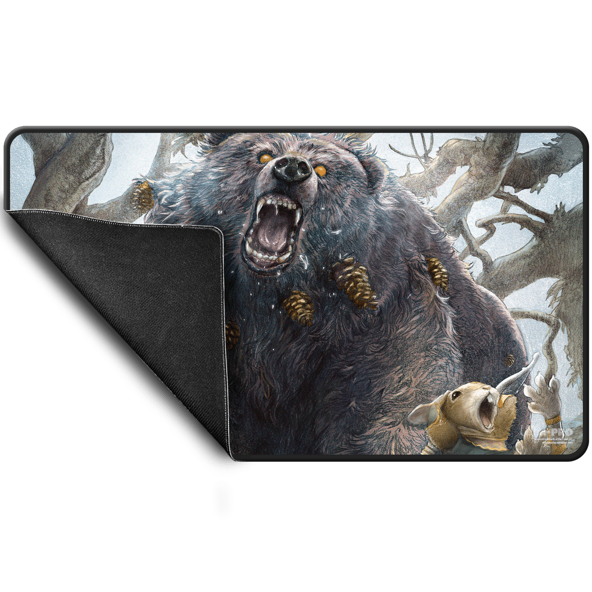 Bloomburrow Lumra, Bellow of the Woods Black Stitched Standard Gaming Playmat for Magic: The Gathering - E - 38566 - Ultra PRO International - Ultra PRO International