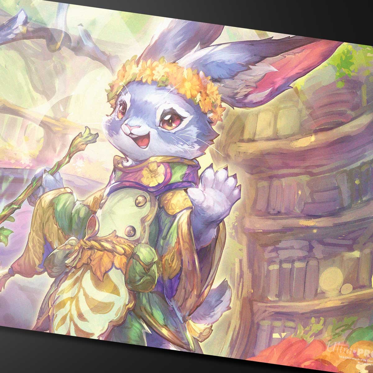 Bloomburrow Ms. Bumbleflower Standard Gaming Playmat for Magic: The Gathering - E - 38547 - Ultra PRO International - Ultra PRO International