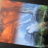 Bloomburrow Season Lands: Forest (Four Seasons) Standard Gaming Playmat for Magic: The Gathering - E - 38553 - Ultra PRO International - Ultra PRO International