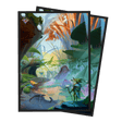 Bloomburrow Season Lands: Island Summer Deck Protector Sleeves (100ct) for Magic: The Gathering - E - 38515 - Ultra PRO International - Ultra PRO International