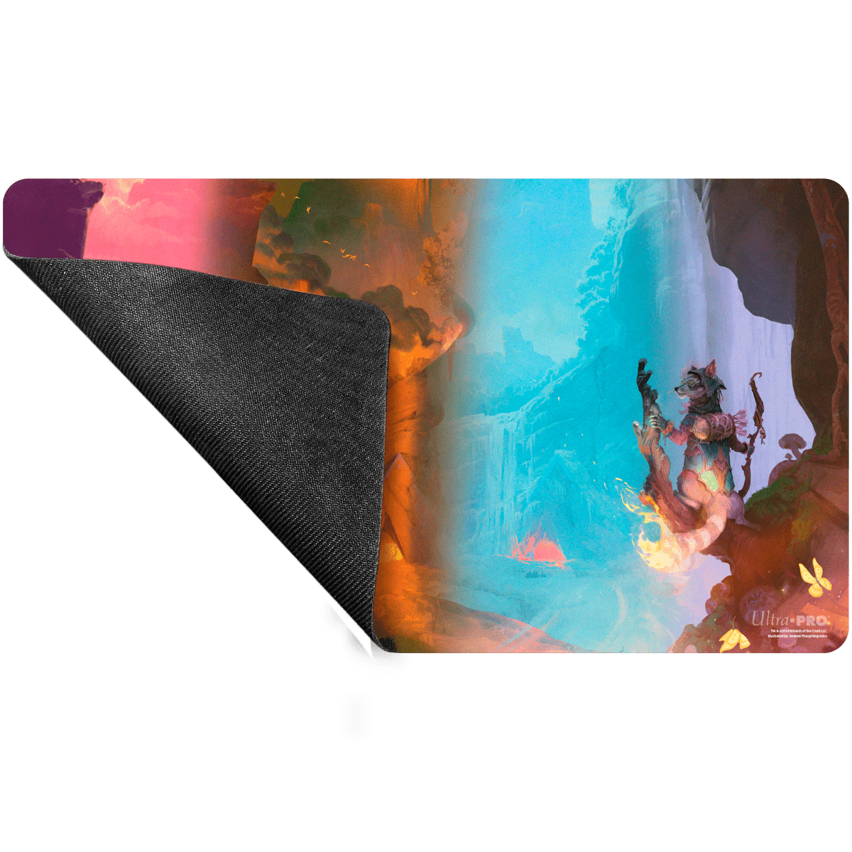 Bloomburrow Season Lands: Mountain (Four Seasons) Standard Gaming Playmat for Magic: The Gathering - E - 38552 - Ultra PRO International - Ultra PRO International