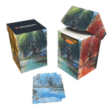 Bloomburrow Season Lands: Three Tree City (Summer) 100+ Deck Box® Multi for Magic: The Gathering - E - 38531 - Ultra PRO International - Ultra PRO International