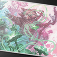 Bloomburrow Sylvan Tutor Stitched Edge Standard Gaming Playmat for Magic: The Gathering - E - 38568 - Ultra PRO International - Ultra PRO International