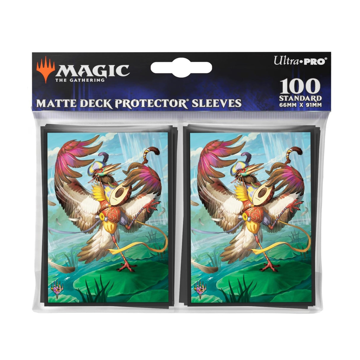 Bloomburrow Zinnia, Valleyâ€™s Voice Deck Protector Sleeves (100ct) for Magic: The Gathering - E - 38511 - Ultra PRO International - Ultra PRO International