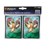 Bloomburrow Zinnia, Valleyâ€™s Voice Deck Protector Sleeves (100ct) for Magic: The Gathering - E - 38511 - Ultra PRO International - Ultra PRO International