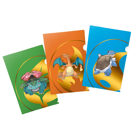 Charizard, Blastoise, Venusaur Tournament Folios for Pokemon - E - 16098 - Ultra PRO - Ultra PRO International