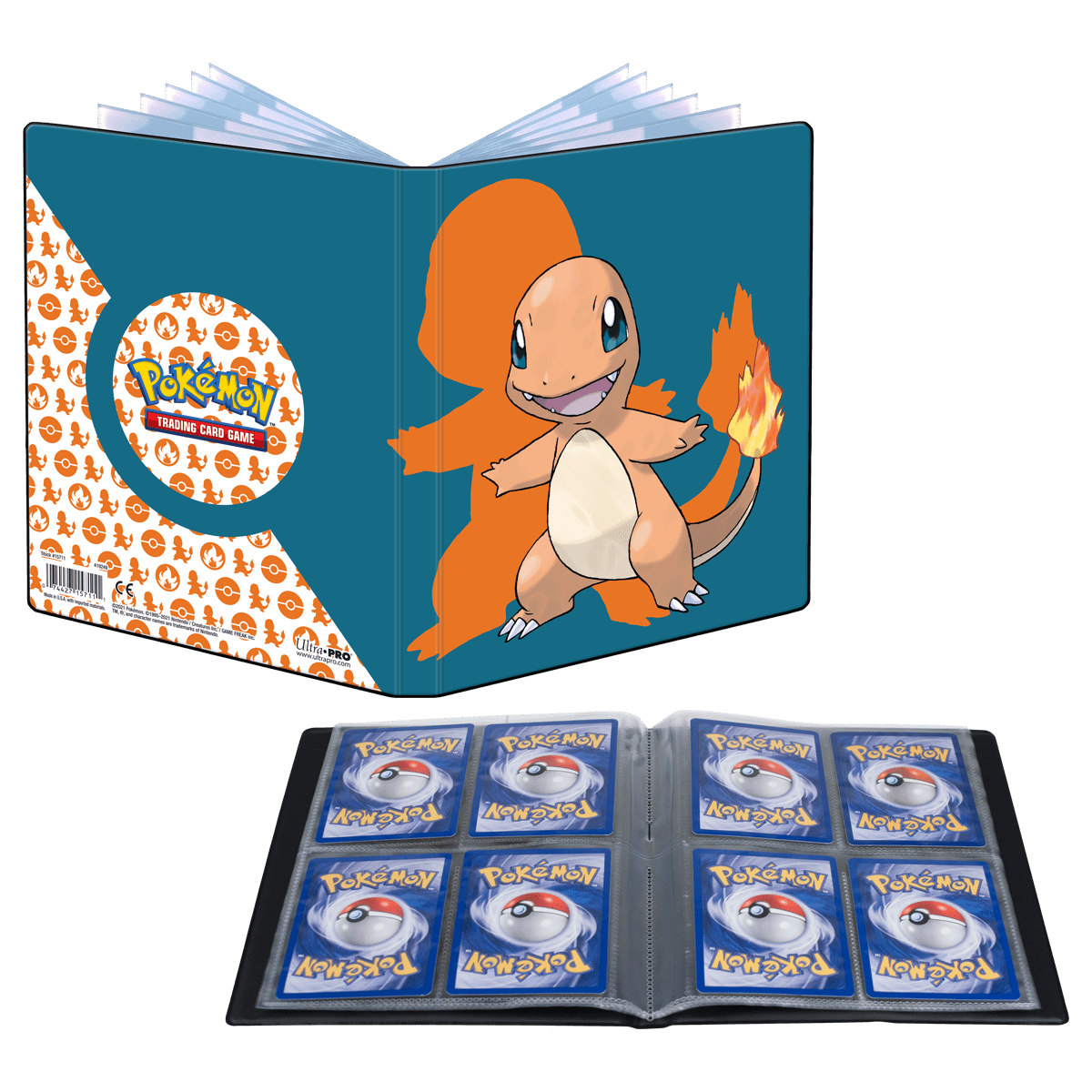 Charmander 4 - Pocket Portfolio for PokÃ©mon - E - 15711 - Ultra PRO - Ultra PRO International