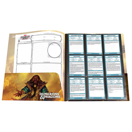 Cleric - Class Folio with Stickers for Dungeons & Dragons - E - 18594 - Ultra PRO - Ultra PRO International