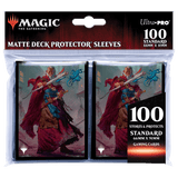 Commander Legends: Battle for Baldur's Gate Elminster Standard Deck Protector Sleeves (100ct) for Magic: The Gathering - E - 19382 - Ultra PRO - Ultra PRO International