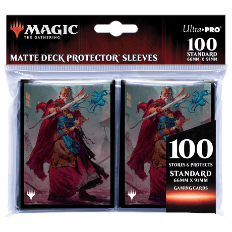 Commander Legends: Battle for Baldur's Gate Elminster Standard Deck Protector Sleeves (100ct) for Magic: The Gathering - E - 19382 - Ultra PRO - Ultra PRO International